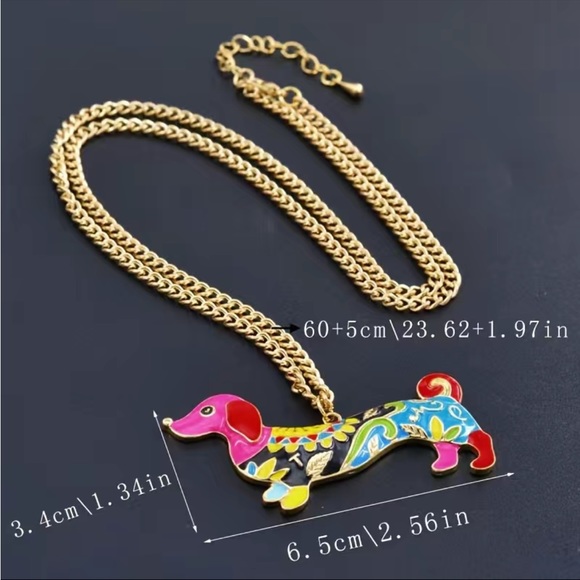 - Dachshund Necklace - Picture 4 of 4
